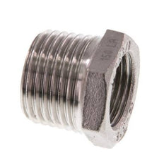 R 1/2'' x Rp 3/8'' M/F Stainless steel Reducing Ring 16 Bar [2 Pieces]