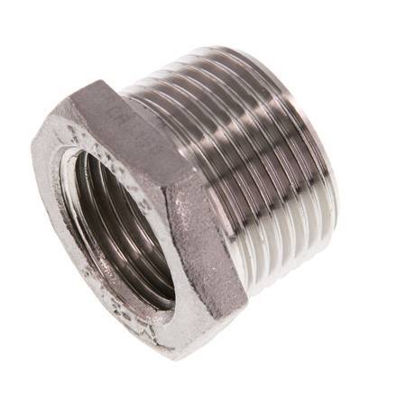 R 3/4'' x Rp 1/2'' M/F Stainless steel Reducing Ring 16 Bar [2 Pieces]