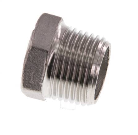 R 3/8'' x Rp 1/4'' M/F Stainless steel Reducing Ring 16 Bar [2 Pieces]