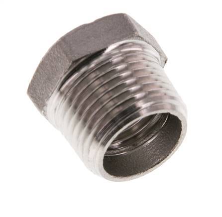 R 3/8'' x Rp 1/4'' M/F Stainless steel Reducing Ring 16 Bar [2 Pieces]