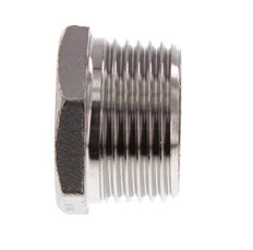 R 1'' x Rp 1/2'' M/F Anillo reductor de acero inoxidable 16 Bar