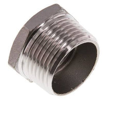 R 1'' x Rp 1/2'' M/F Anillo reductor de acero inoxidable 16 Bar