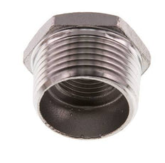 R 1'' x Rp 1/2'' M/F Anillo reductor de acero inoxidable 16 Bar