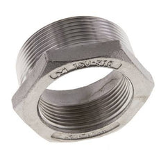 2'' NPT x 1 1/2'' NPT M/F Anillo reductor de acero inoxidable 16 Bar