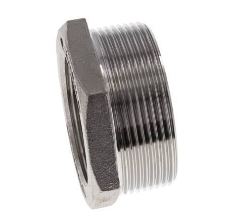 2'' NPT x 1 1/2'' NPT M/F Anillo reductor de acero inoxidable 16 Bar