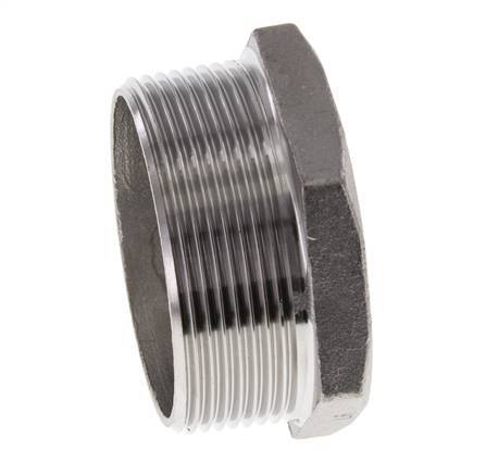 2'' NPT x 1 1/2'' NPT M/F Anillo reductor de acero inoxidable 16 Bar