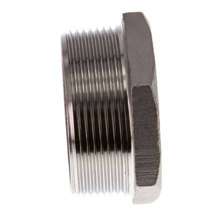 R 2'' x Rp 1'' M/F Anillo reductor de acero inoxidable 16 Bar