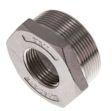R 2'' x Rp 1'' M/F Anillo reductor de acero inoxidable 16 Bar