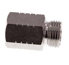 G 1/2'' x 1/2'' NPT M/F Anillo reductor de acero inoxidable 40 Bar - Hidráulico