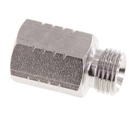 G 1/4'' x 1/4'' NPT M/F Anillo reductor de acero inoxidable 40 Bar - Hidráulico