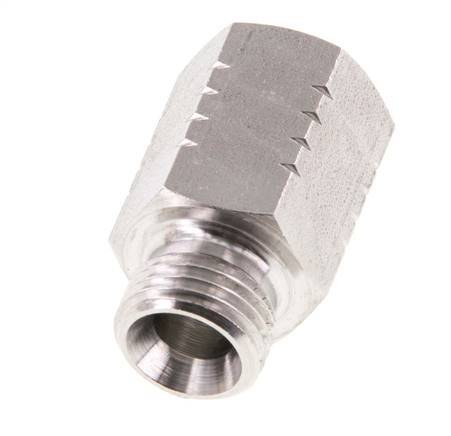 G 1/4'' x 1/4'' NPT M/F Anillo reductor de acero inoxidable 40 Bar - Hidráulico