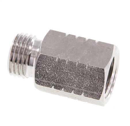 G 1/4'' x 1/4'' NPT M/F Anillo reductor de acero inoxidable 40 Bar - Hidráulico