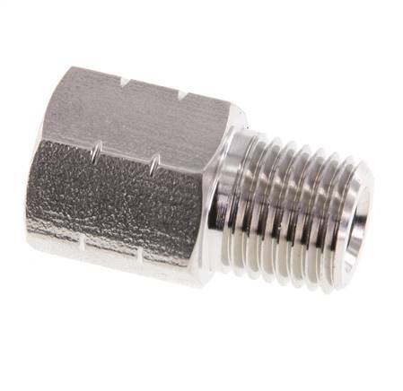1/4'' NPT x G 1/4'' M/F Anillo reductor de acero inoxidable 40 Bar - Hidráulico