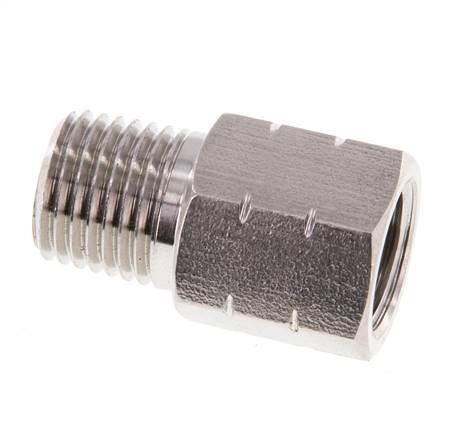 1/4'' NPT x G 1/4'' M/F Anillo reductor de acero inoxidable 40 Bar - Hidráulico