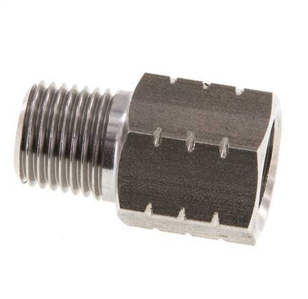 R 1/4'' x 1/4'' NPT M/F Anillo reductor de acero inoxidable 40 Bar - Hidráulico