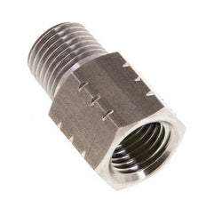 R 1/4'' x 1/4'' NPT M/F Anillo reductor de acero inoxidable 40 Bar - Hidráulico