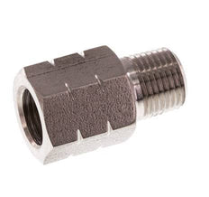 1/8'' NPT x G 1/8'' M/F Anillo reductor de acero inoxidable 40 Bar - Hidráulico