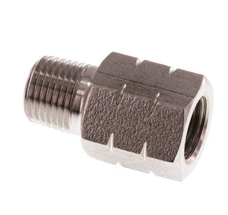 1/8'' NPT x G 1/8'' M/F Anillo reductor de acero inoxidable 40 Bar - Hidráulico
