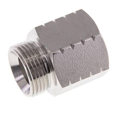 G 3/4'' x 3/4'' NPT M/F Anillo reductor de acero inoxidable 40 Bar - Hidráulico