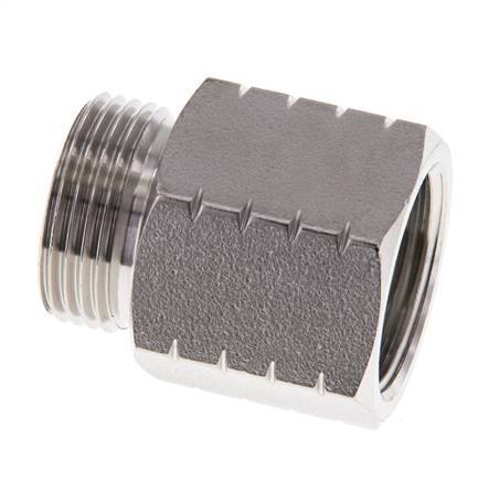 G 3/4'' x 3/4'' NPT M/F Anillo reductor de acero inoxidable 40 Bar - Hidráulico