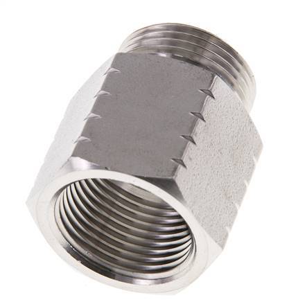 G 3/4'' x 3/4'' NPT M/F Anillo reductor de acero inoxidable 40 Bar - Hidráulico