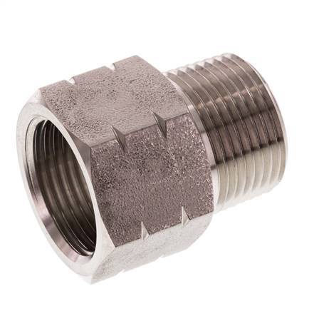 3/4'' NPT x G 3/4'' M/F Anillo reductor de acero inoxidable 40 Bar - Hidráulico