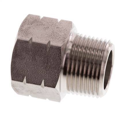 3/4'' NPT x G 3/4'' M/F Anillo reductor de acero inoxidable 40 Bar - Hidráulico