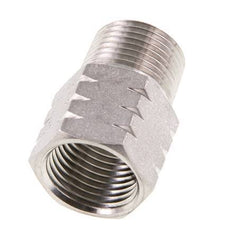 R 3/8'' x 3/8'' NPT M/F Anillo reductor de acero inoxidable 40 Bar - Hidráulico