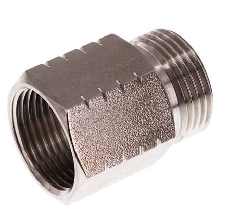 G 1'' x 1'' NPT M/F Anillo reductor de acero inoxidable 40 Bar - Hidráulico