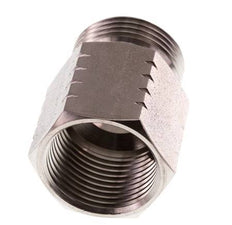 G 1'' x 1'' NPT M/F Anillo reductor de acero inoxidable 40 Bar - Hidráulico