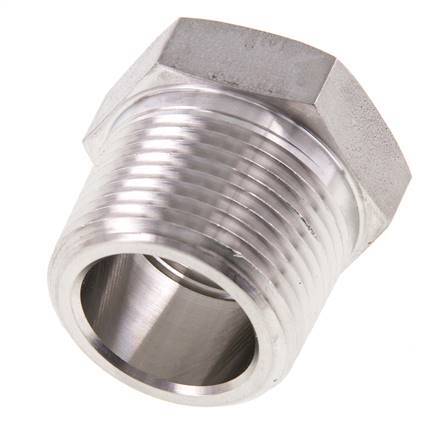 1'' NPT x 3/4'' NPT M/F Anillo reductor de acero inoxidable 140 Bar - Hidráulico