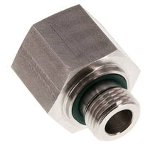 G 1/2'' x G 3/4'' M/F Adaptador reductor de acero inoxidable 400 Bar - Hidráulico