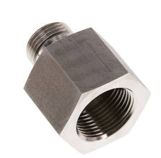 G 1/2'' x G 3/4'' M/F Adaptador reductor de acero inoxidable 400 Bar - Hidráulico