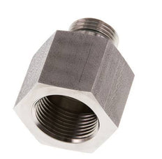 G 1/2'' x G 3/4'' M/F Adaptador reductor de acero inoxidable 400 Bar - Hidráulico