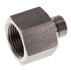 G 1/2'' x G 1'' M/F Adaptador reductor de acero inoxidable 400 Bar - Hidráulico