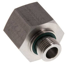 G 1/2'' x G 1'' M/F Adaptador reductor de acero inoxidable 400 Bar - Hidráulico