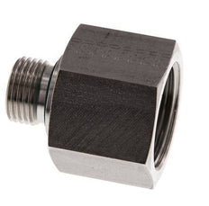 G 1/2'' x G 1'' M/F Adaptador reductor de acero inoxidable 400 Bar - Hidráulico