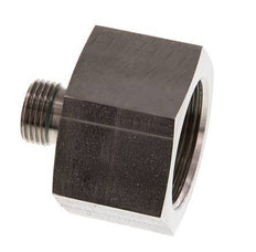 G 1/2'' x G 1 1/4'' M/F Adaptador reductor de acero inoxidable 400 Bar - Hidráulico