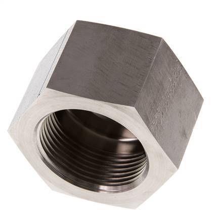 G 1/2'' x G 1 1/4'' M/F Adaptador reductor de acero inoxidable 400 Bar - Hidráulico