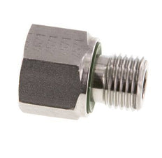 G 1/4'' x G 1/8'' M/F Adaptador reductor de acero inoxidable 630 Bar - Hidráulico