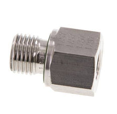 G 1/4'' x G 1/8'' M/F Adaptador reductor de acero inoxidable 630 Bar - Hidráulico