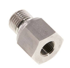 G 1/4'' x G 1/8'' M/F Adaptador reductor de acero inoxidable 630 Bar - Hidráulico