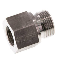 G 3/4'' x G 1/2'' M/F Adaptador reductor de acero inoxidable 400 Bar - Hidráulico