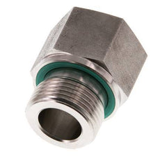 G 3/4'' x G 1/2'' M/F Adaptador reductor de acero inoxidable 400 Bar - Hidráulico