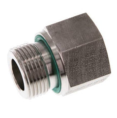 G 3/4'' x G 1/2'' M/F Adaptador reductor de acero inoxidable 400 Bar - Hidráulico