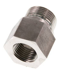 G 3/4'' x G 1/2'' M/F Adaptador reductor de acero inoxidable 400 Bar - Hidráulico
