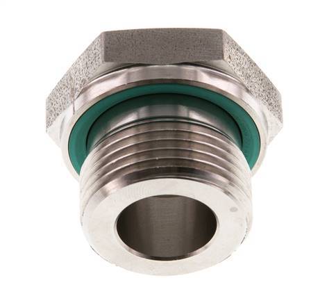 G 3/4'' x G 3/8'' M/F Adaptador reductor de acero inoxidable 400 Bar - Hidráulico