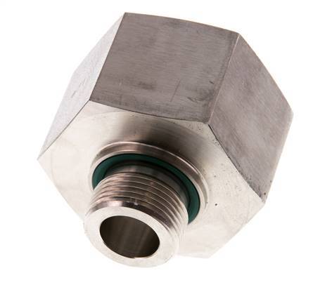 G 3/4'' x G 1 1/4'' M/F Adaptador reductor de acero inoxidable 400 Bar - Hidráulico