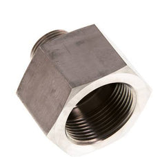 G 3/4'' x G 1 1/4'' M/F Adaptador reductor de acero inoxidable 400 Bar - Hidráulico