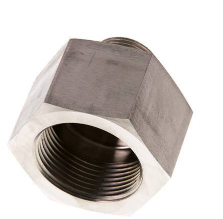 G 3/4'' x G 1 1/4'' M/F Adaptador reductor de acero inoxidable 400 Bar - Hidráulico